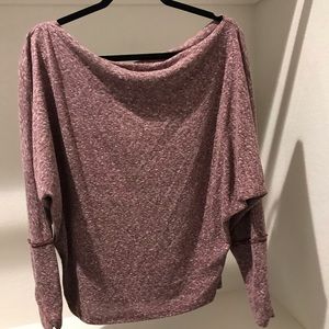 Free People dolman sleeve/ off shoulder top
